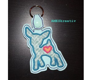 ITH - Anhänger Schlüsselanhänger Rehlein Appli